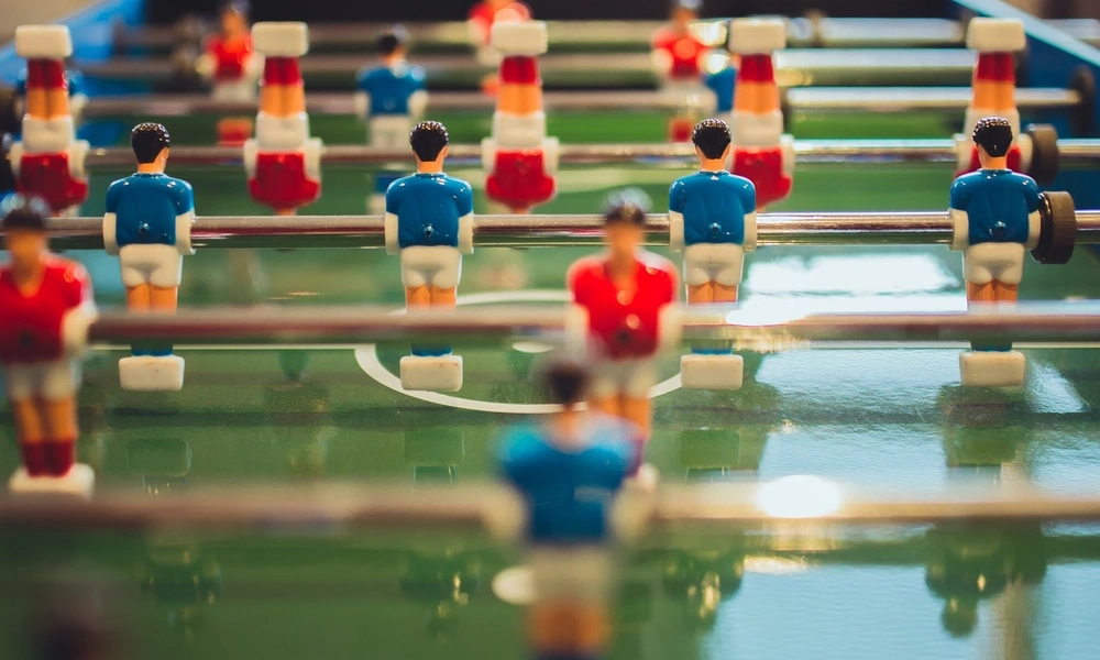 table football games room