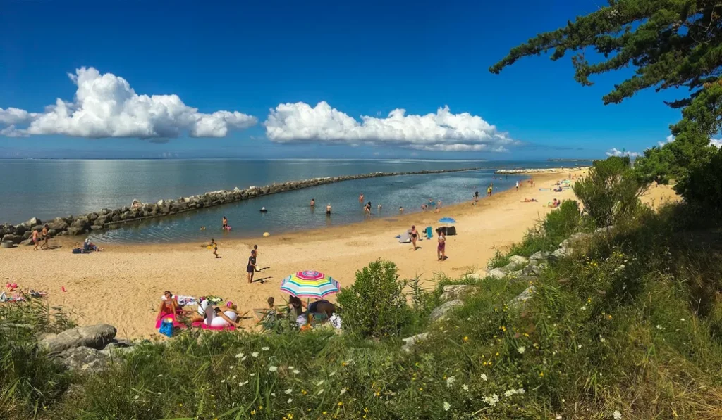 Camping Charente Maritime aan het strand