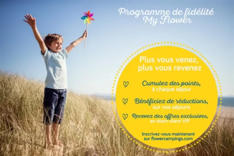 programme fidelite flower camping